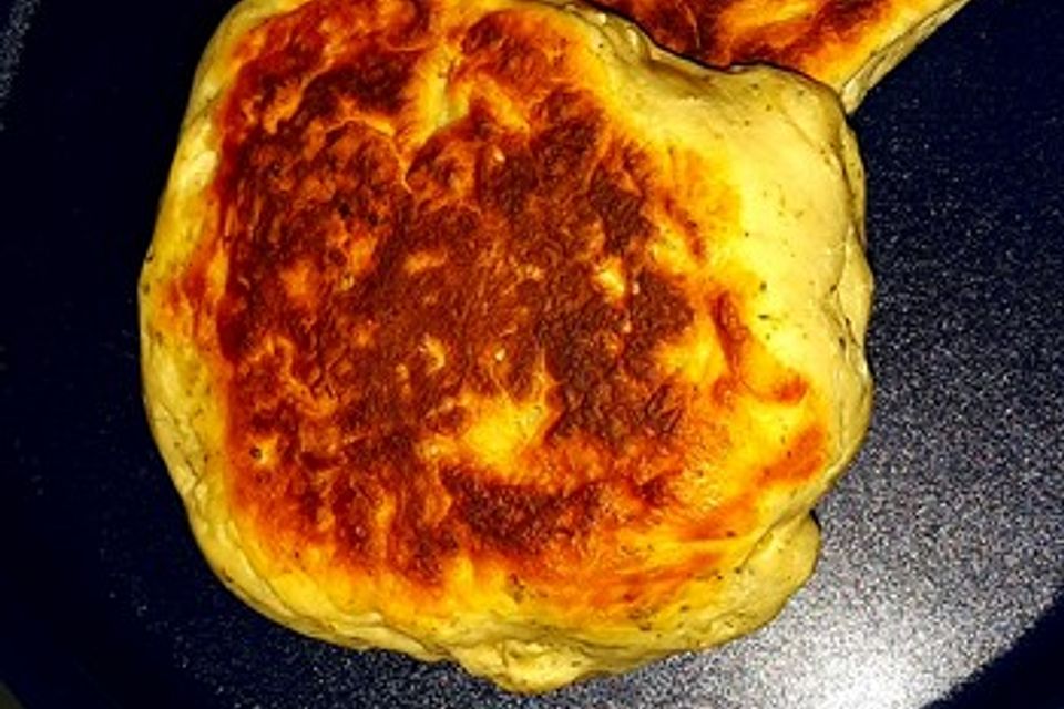 Pfannenbrot ohne Hefe Pfannenbrot ohne Hefe