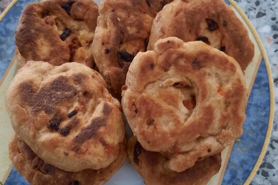 Pfannenbrot ohne Hefe Pfannenbrot ohne Hefe