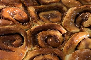 Zimtschnecken Pumpkin Spiced Latte Cinnamon Rolls Von Mimmiblue Chefkoch 