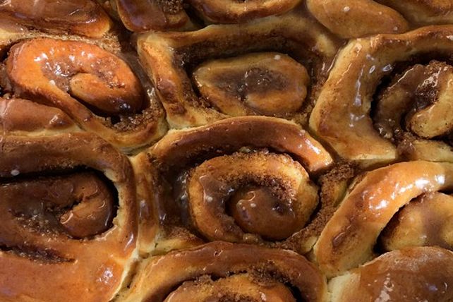 Zimtschnecken - Pumpkin Spiced Latte Cinnamon Rolls von MimmiBlue| Chefkoch