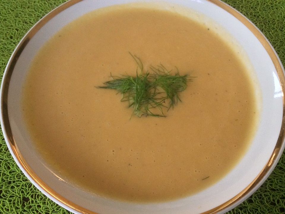 Fenchel-Süßkartoffel-Cremesuppe von Pannepot | Chefkoch