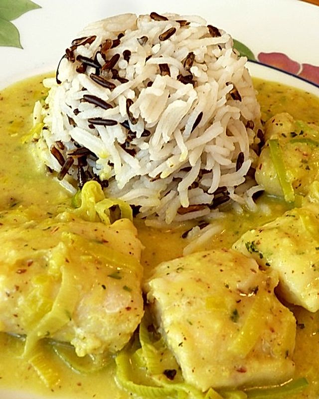 Curry-Fischfrikassee