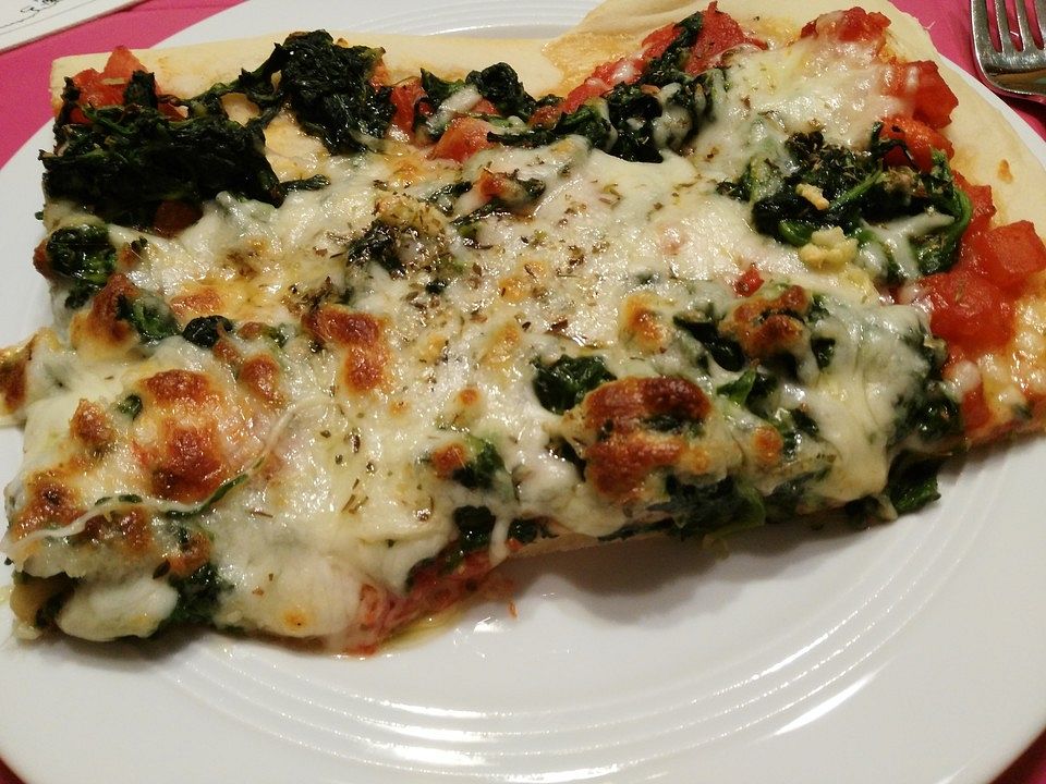 Spinatpizza — Rezepte Suchen