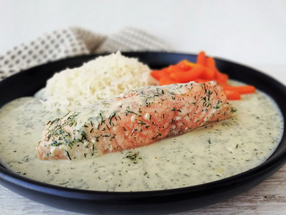 Lachs-Sahne-Gratin von McMoe | Chefkoch