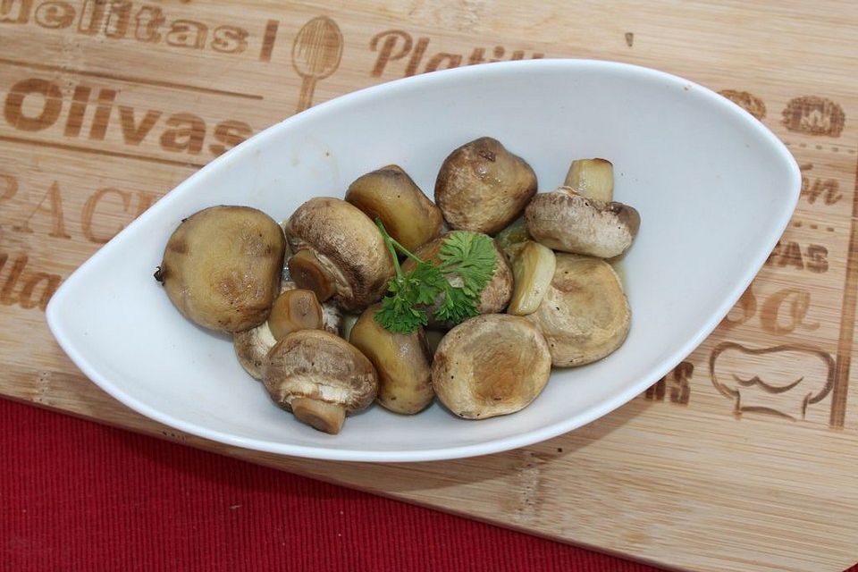 Gebratene Champignons