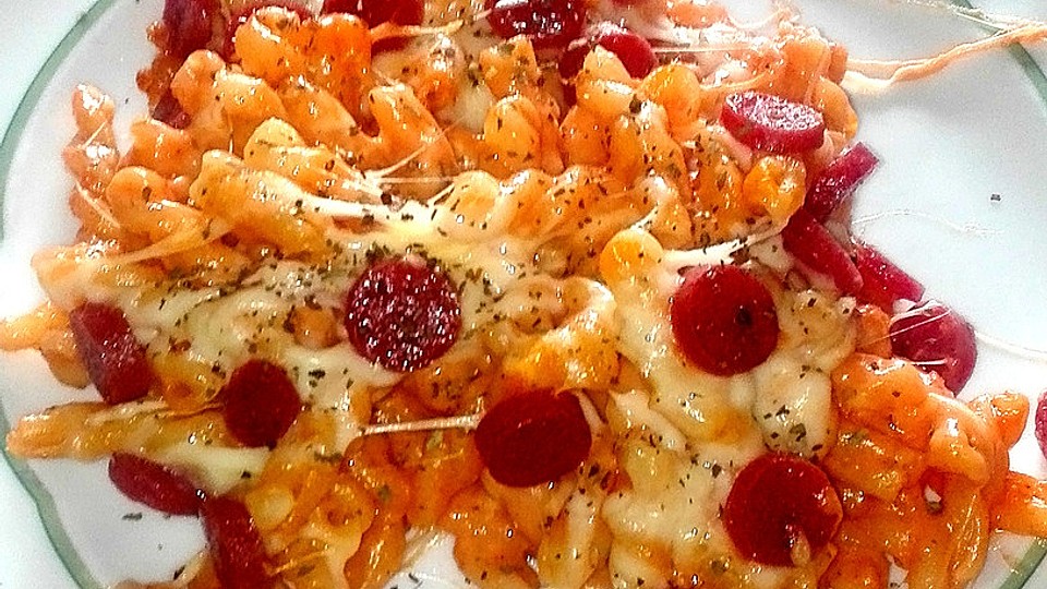 Mac And Cheese Pizza Style Von Ha94 Chefkoch