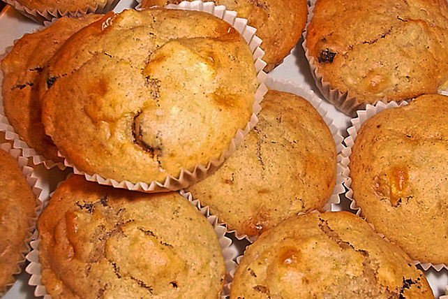 Apfel - Bananen - Muffins von Bezwinger| Chefkoch