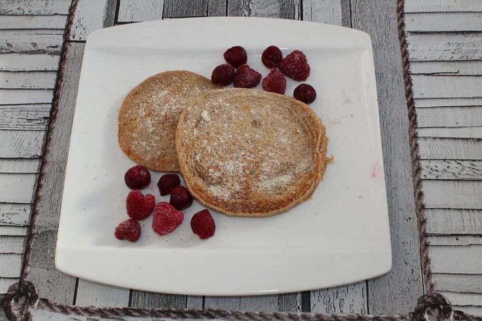 Fluffige vegane Pancakes