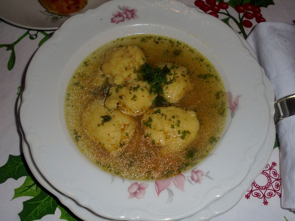 Feurig scharfe Griesnockerlsuppe à la Didi von dieterfreundt| Chefkoch
