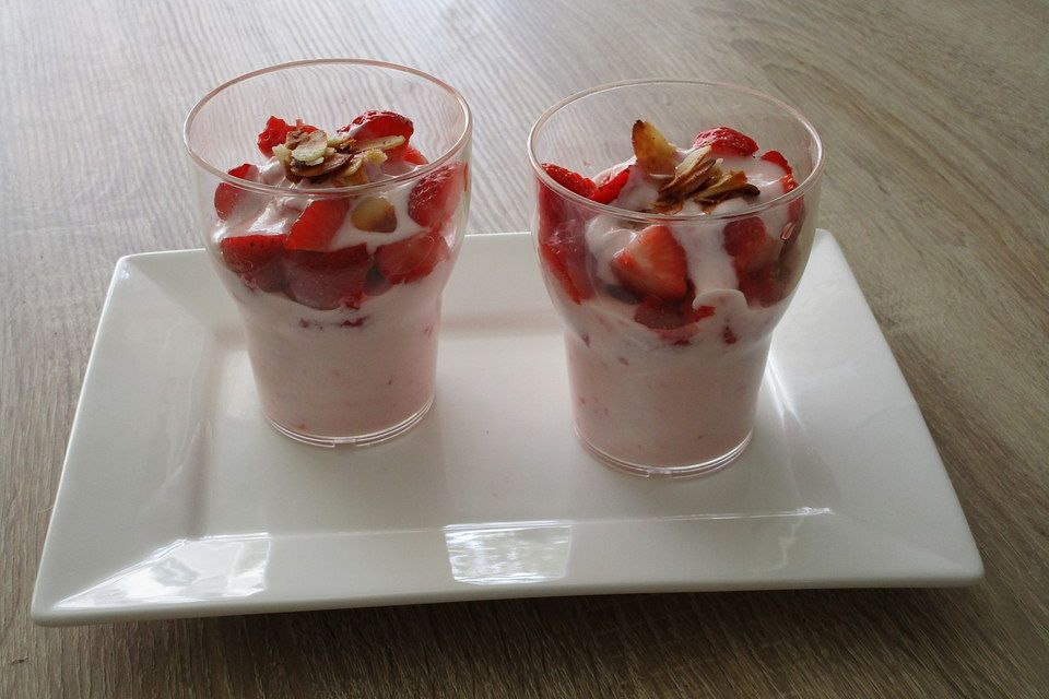 Erdbeer-Joghurt-Dessert