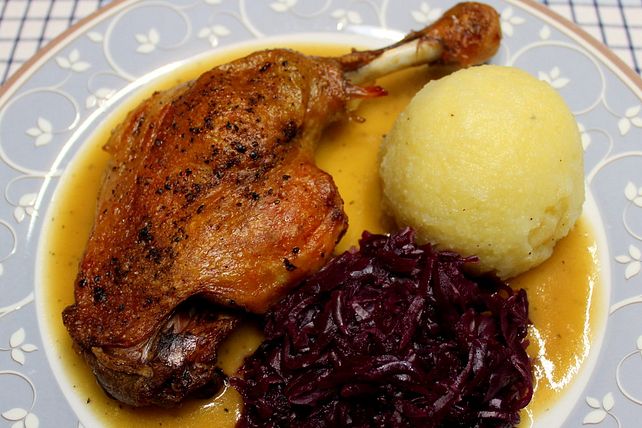 Entenkeulen aus dem Ofen von JohnRico| Chefkoch