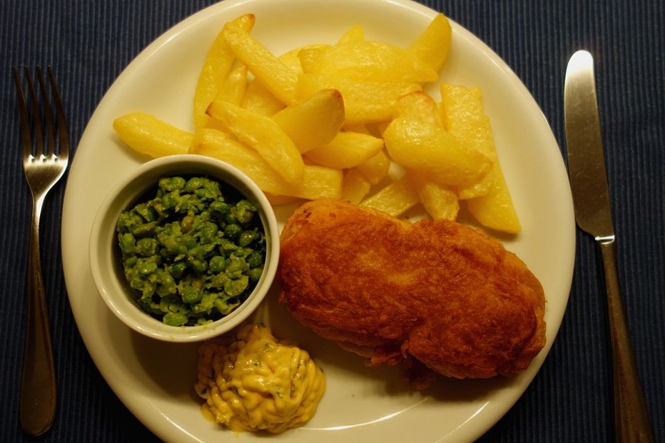 Fish and Chips, ganzes Rezept ohne Convenience food