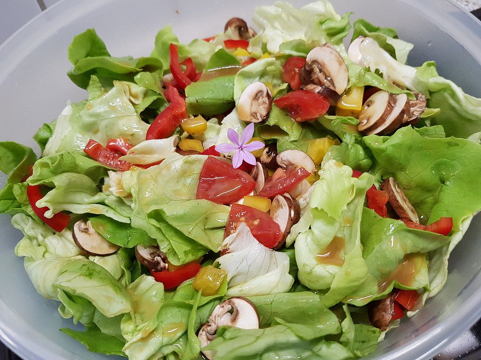 Einfacher gemischter Salat von Roland_Ulm | Chefkoch