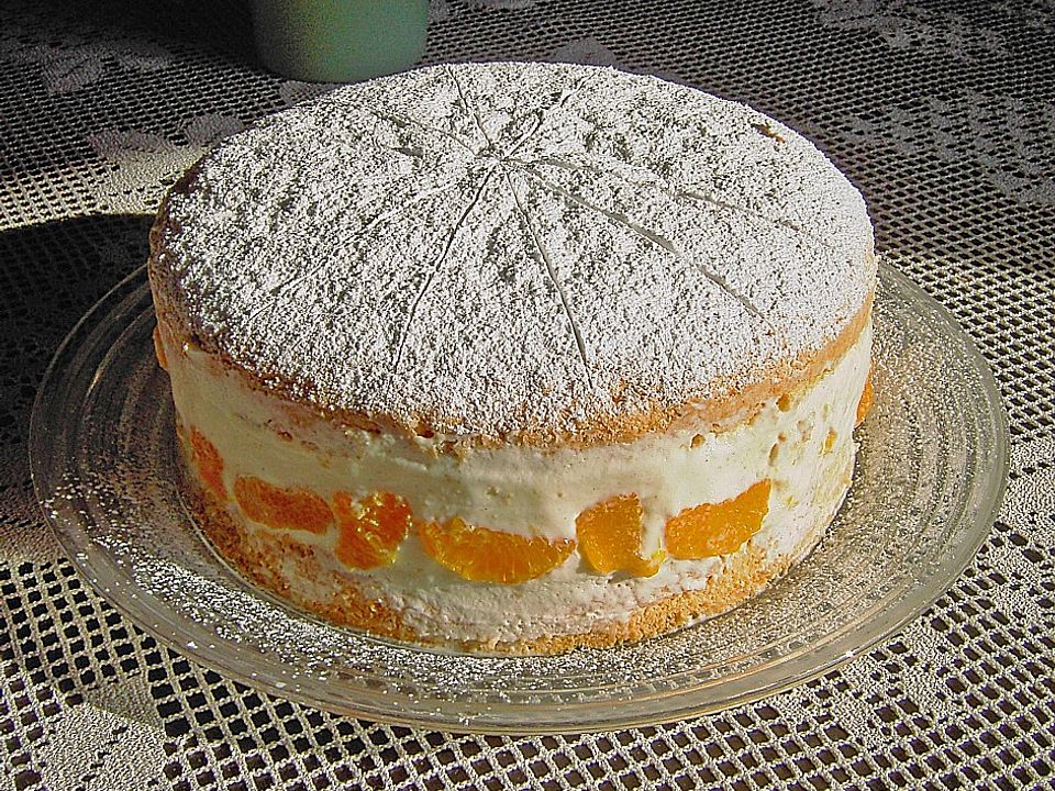 Käsesahne mit Mandarinen von Spiky1309| Chefkoch