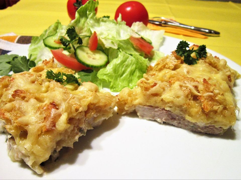 Schnitzel Uberbacken Aus Der Rohre Von Trekneb Chefkoch 