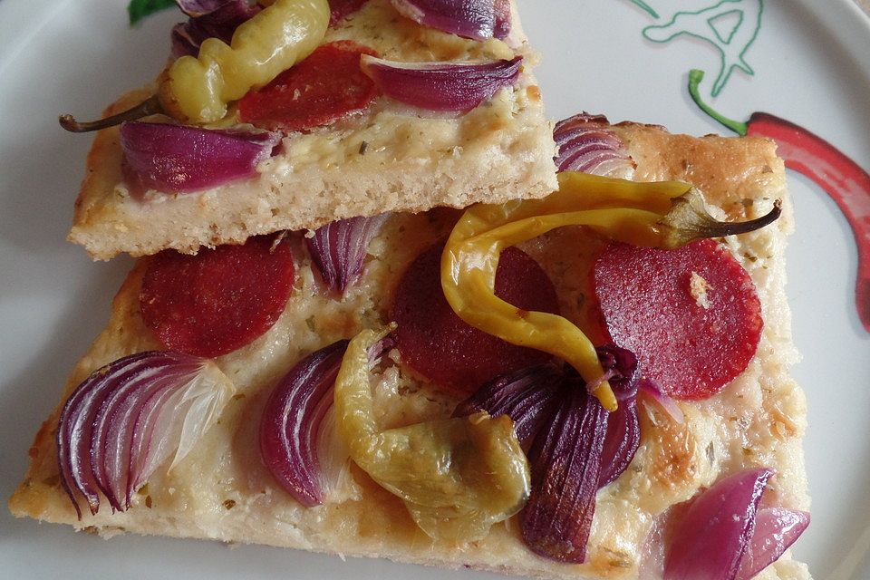 Flammkuchen Diavolo