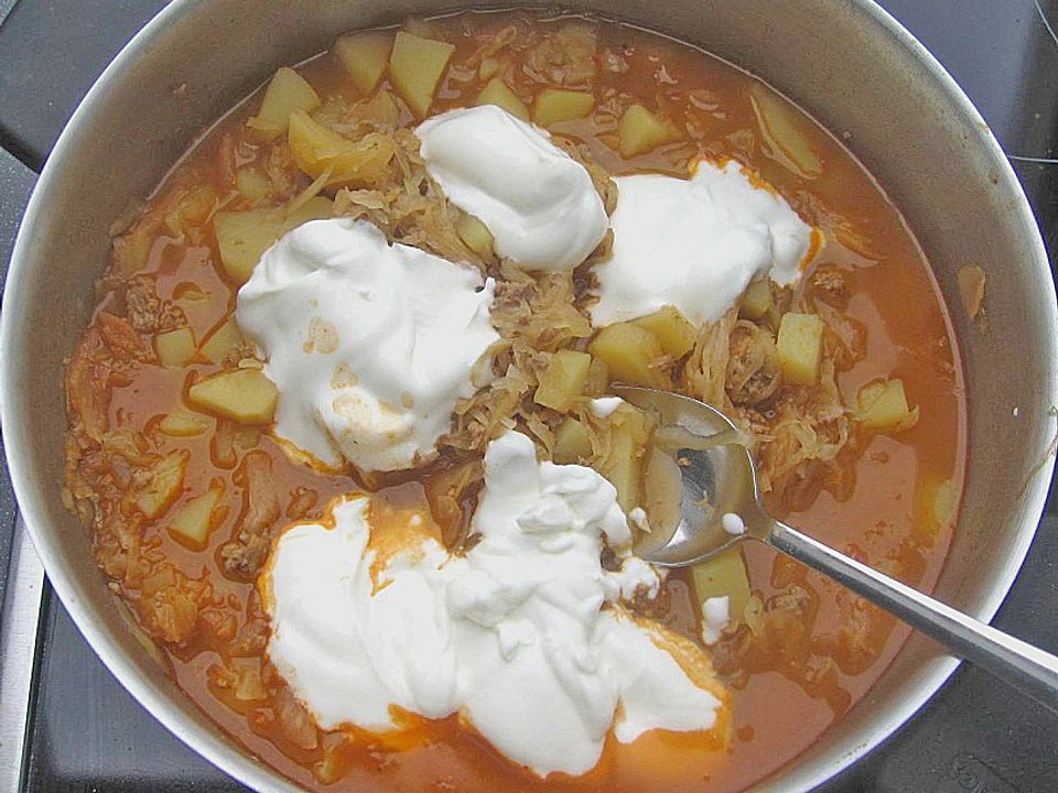 Paprika-Sauerkraut-Topf von Kringelchen | Chefkoch