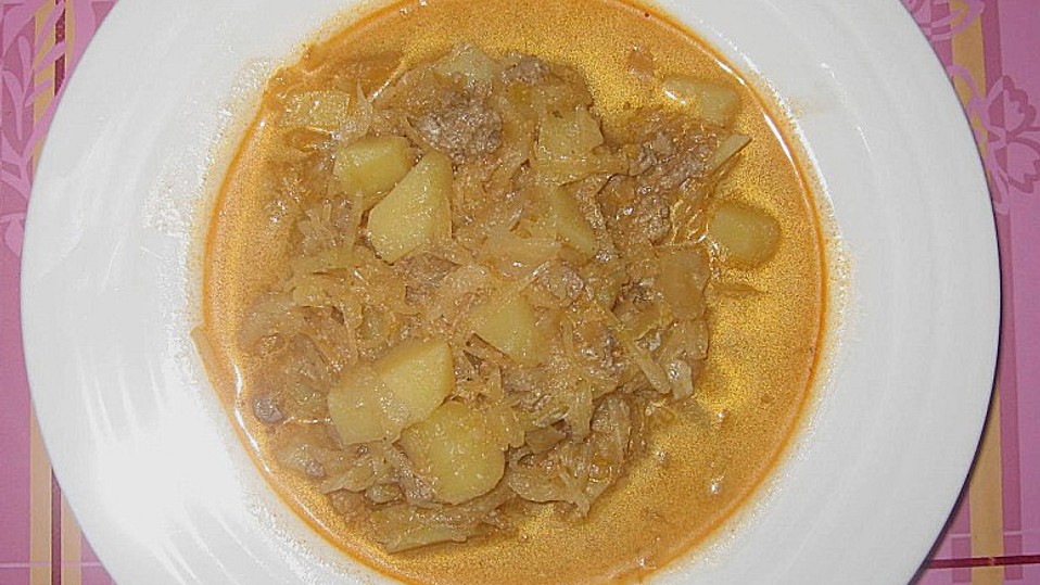 Paprika-Sauerkraut-Topf von Kringelchen