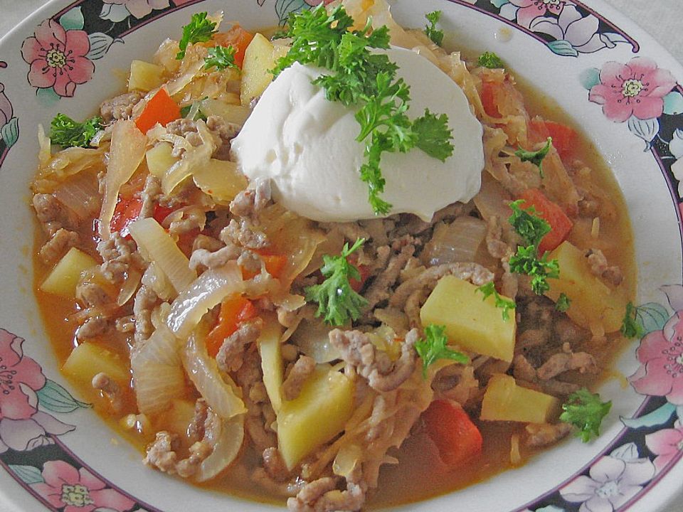 Paprika-Sauerkraut-Topf von Kringelchen| Chefkoch
