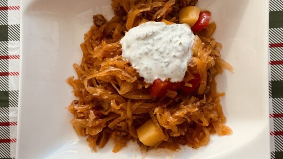 Paprika-Sauerkraut-Topf von Kringelchen