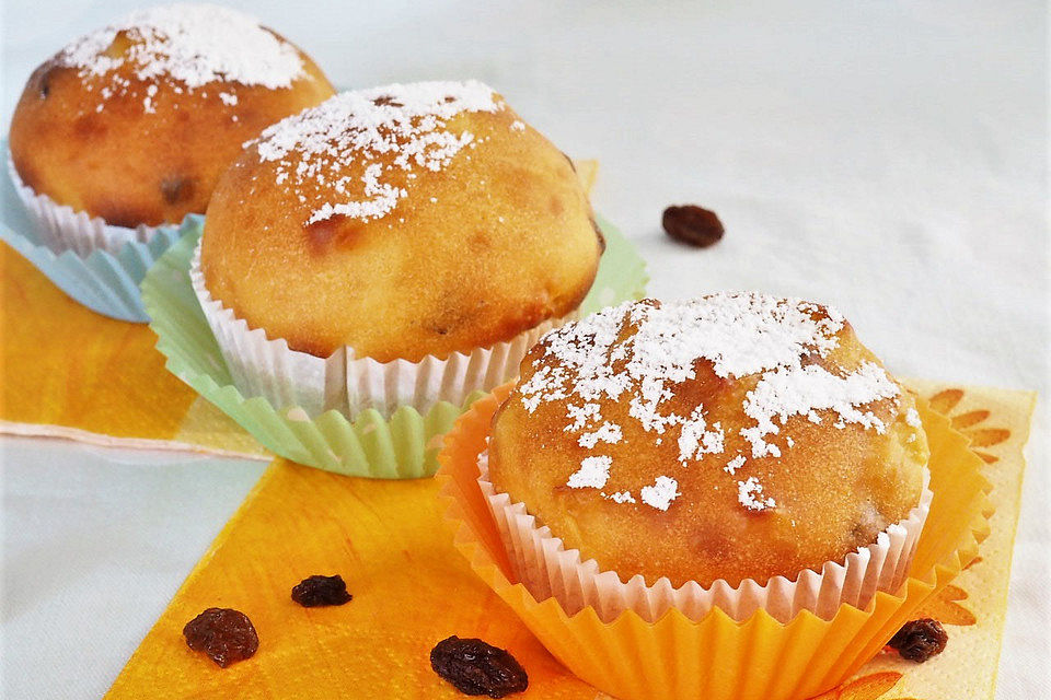 Apfel-Zimt-Muffins