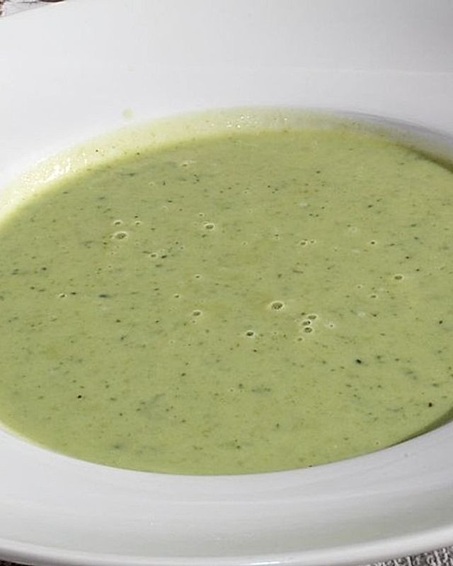 Brokkoli-Kartoffel-Suppe aus dem Thermomix