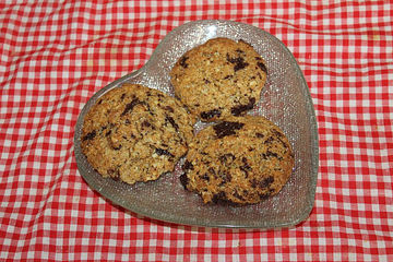 Gebrannte Mandel-Schoko-Cookies