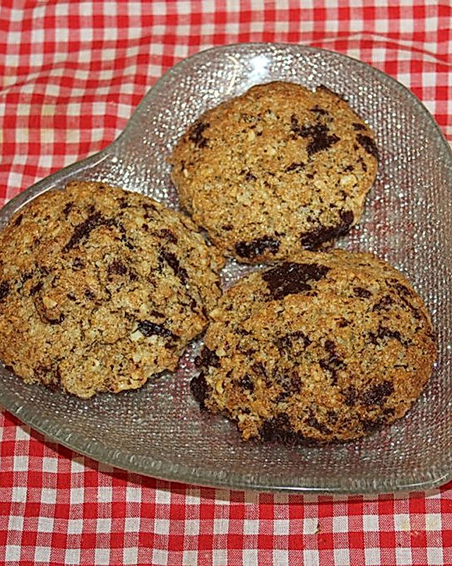 Gebrannte Mandel-Schoko-Cookies