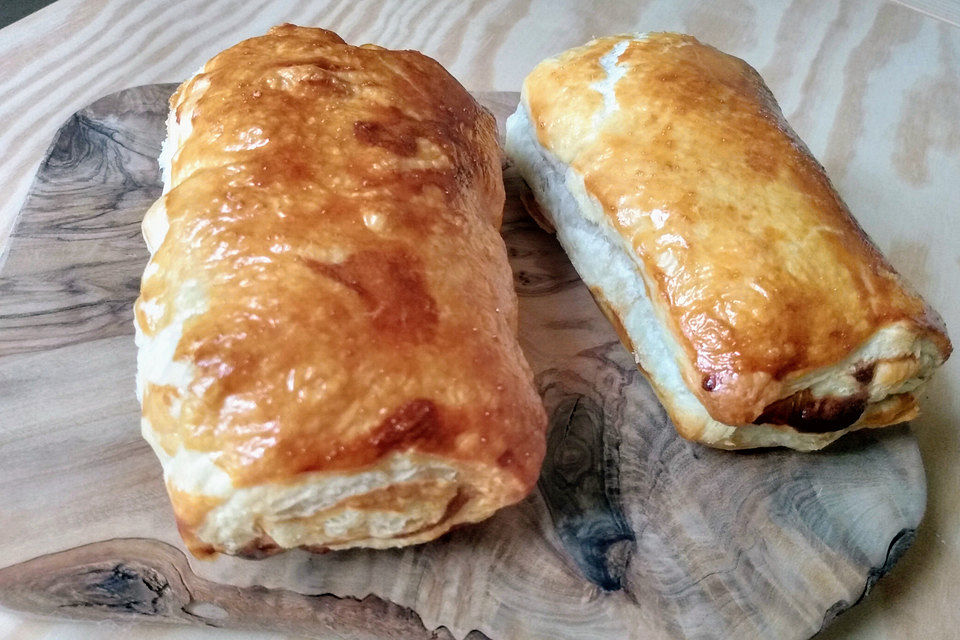 Schokoladencroissants - Pain au chocolat