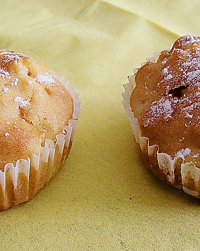 Frische Apfel - Zitronen - Muffins