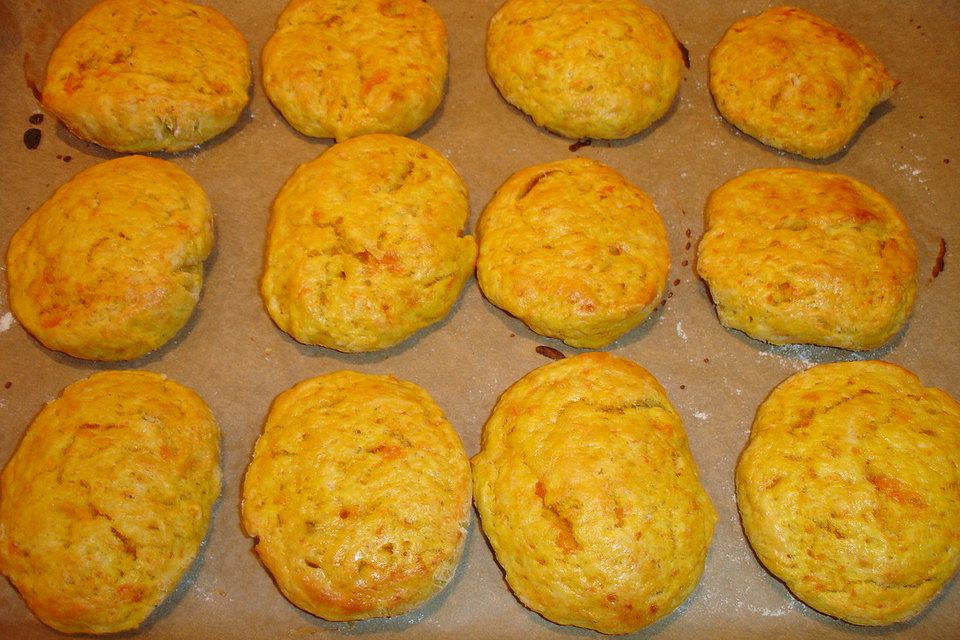 Scones mit Kürbis