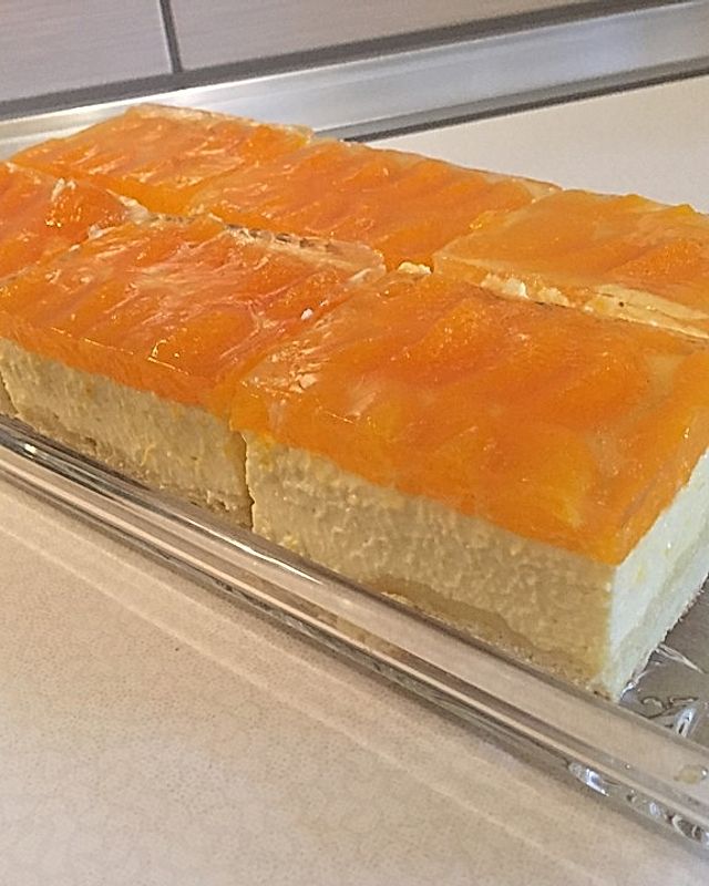 Quark - Mandarinen - Blechkuchen