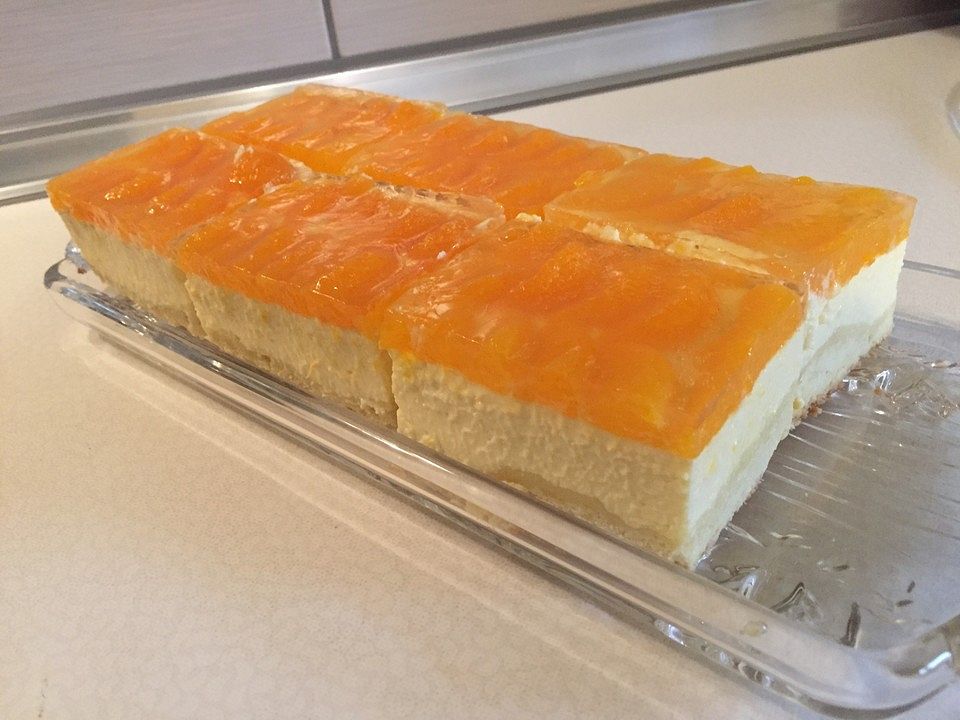 Quark - Mandarinen - Blechkuchen von sonne06| Chefkoch