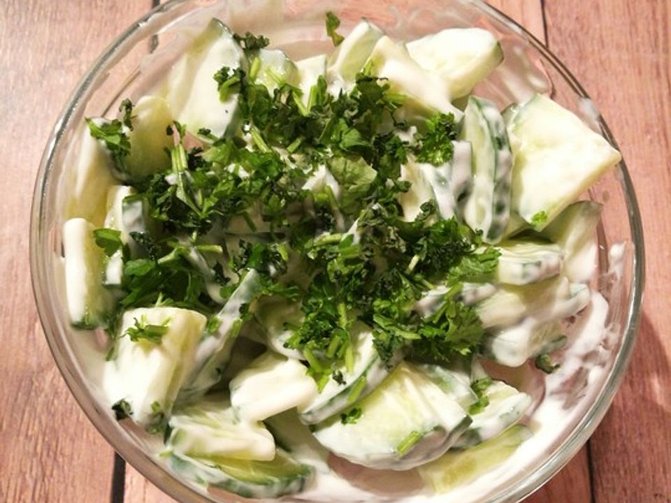 Gurkensalat - erfrischend anders von bBrigitte | Chefkoch