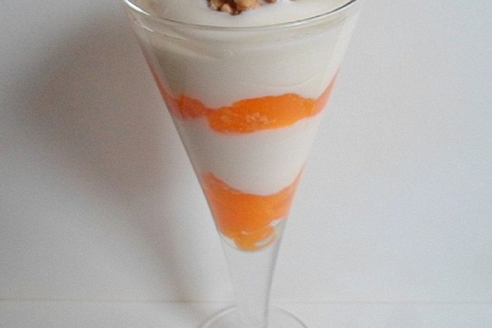 Joghurt-Mandarinen-Dessert