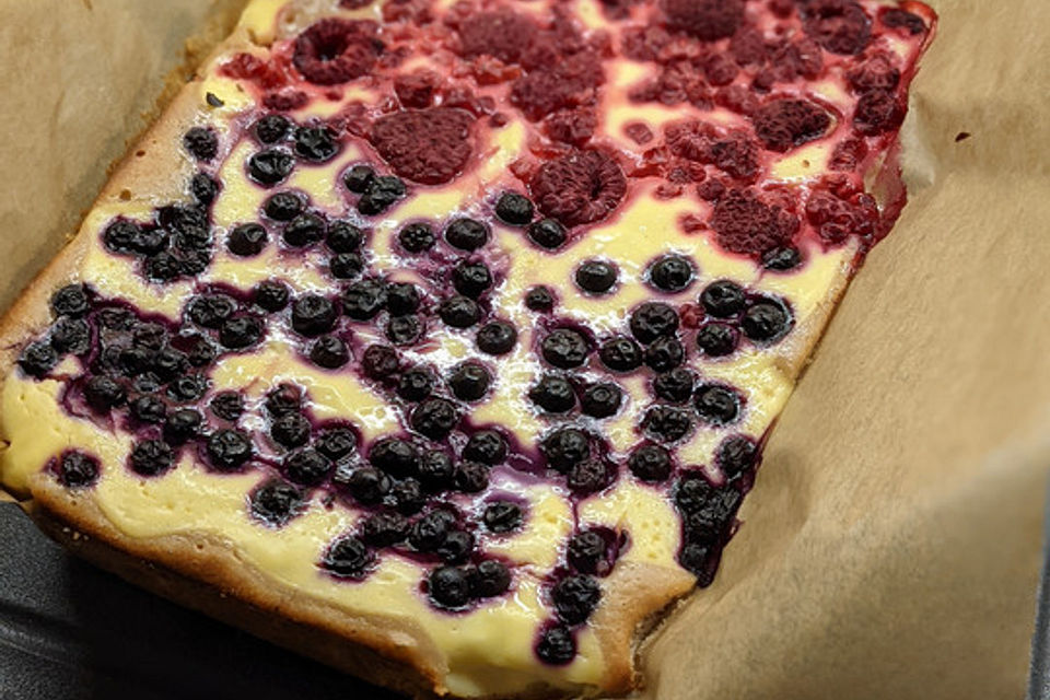 Ruby Cheesecake Brownie