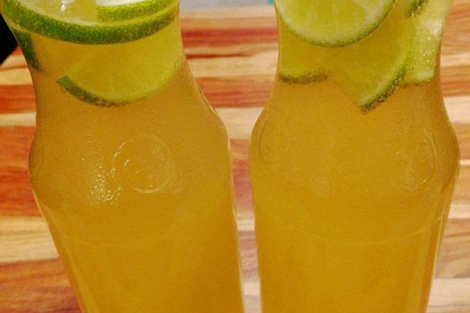 Mango-Ingwer-Limetten-Limonade nach Dscho