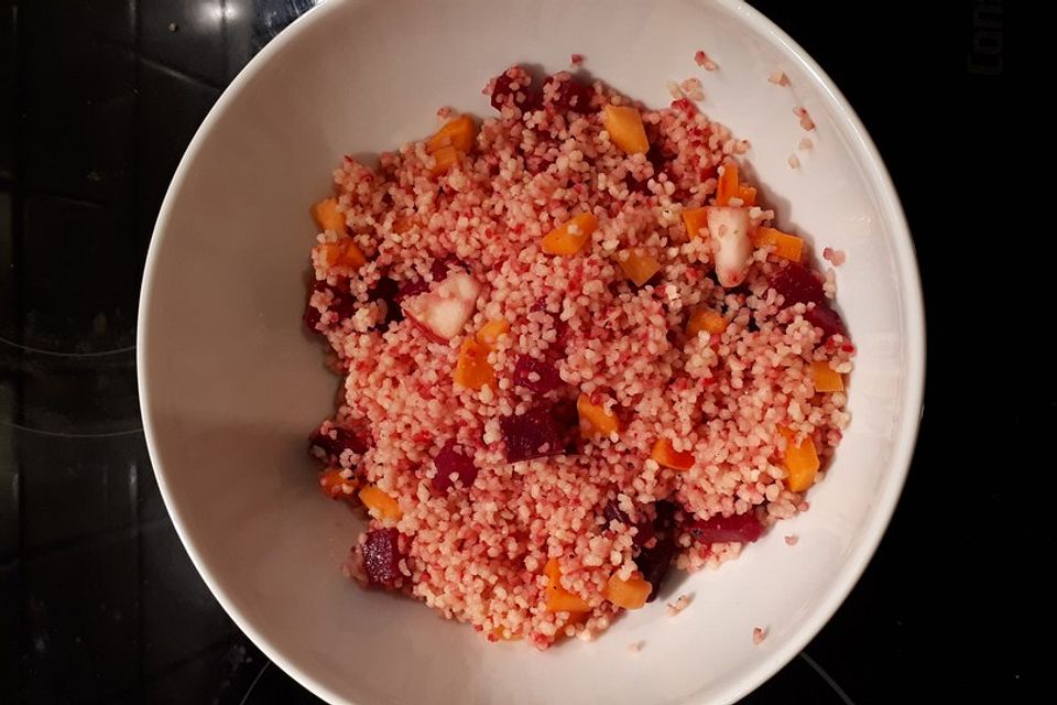 Rote Bete-Couscous-Salat