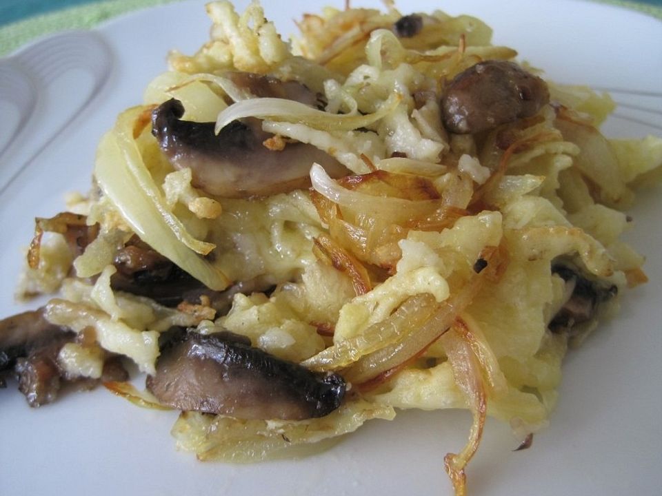 Spätzle-Pilz-Pfanne von Kochmaus22 | Chefkoch