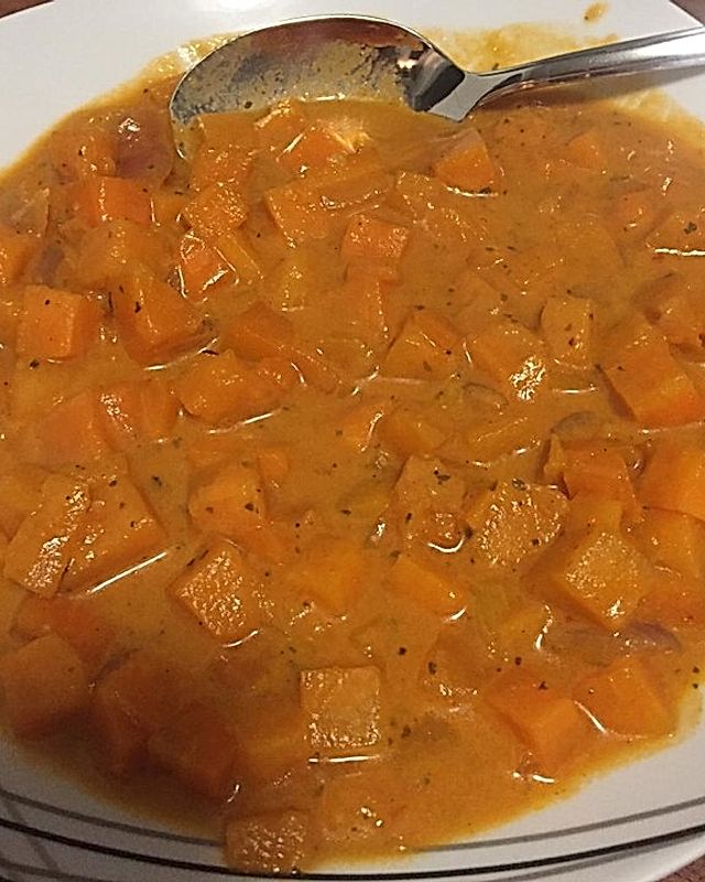 Süßkartoffel-Karotten-Eintopf