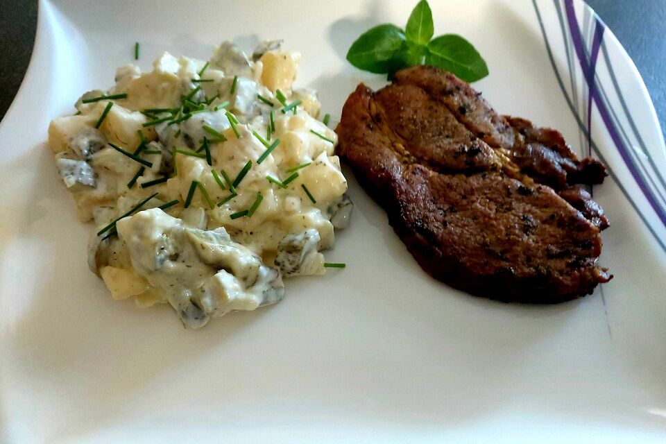 Kartoffelsalat von Oma Luise (aus den Familienschätzen)