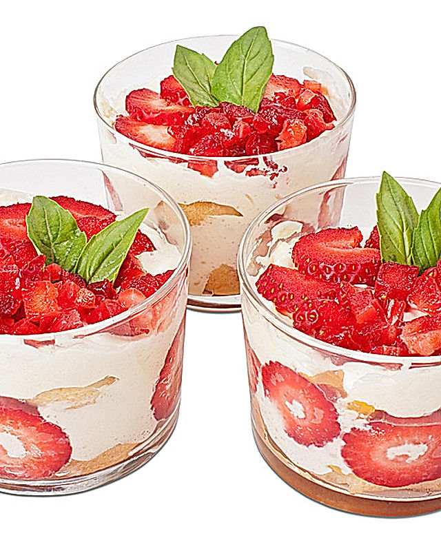 Erdbeer-Pfirsich Tiramisu