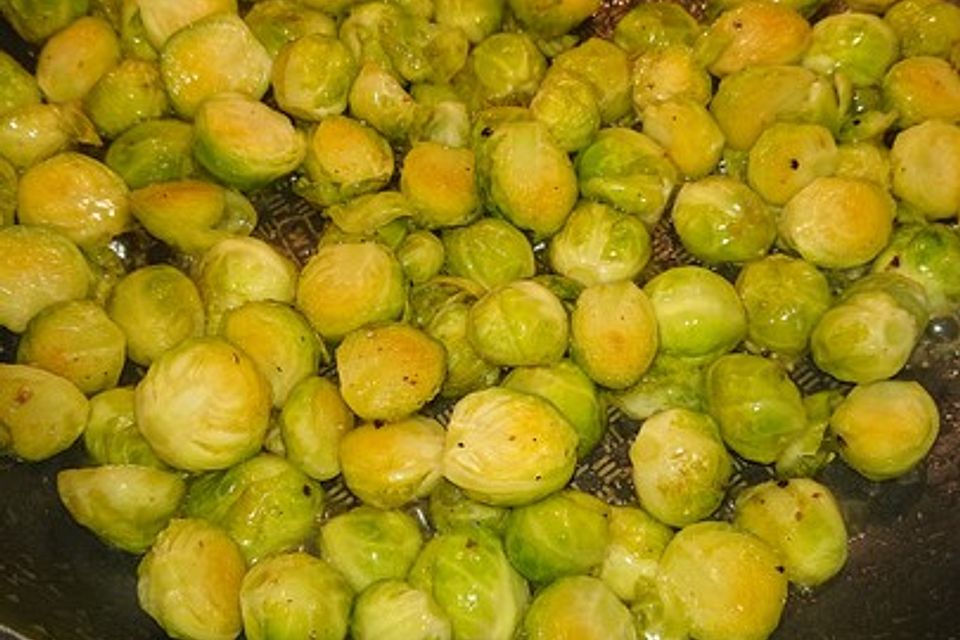 Rosenkohl karamellisiert Rosenkohl karamellisiert