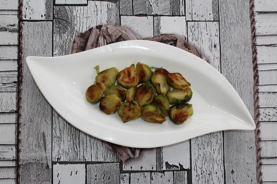 Rosenkohl karamellisiert Rosenkohl karamellisiert