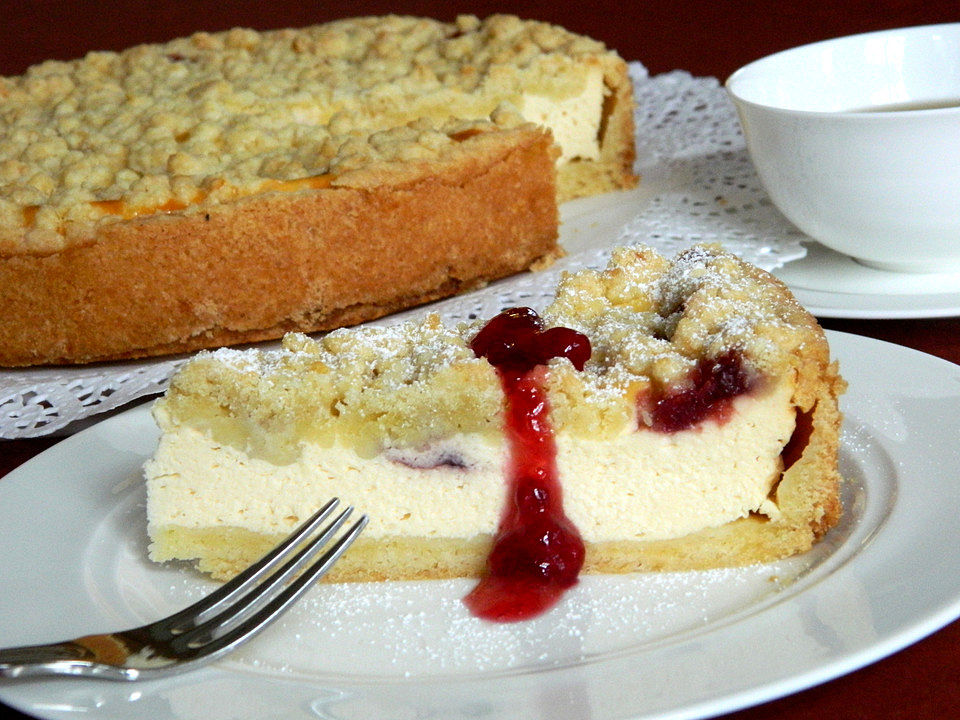 Käse-Streusel mit Preiselbeeren von butterflys80| Chefkoch