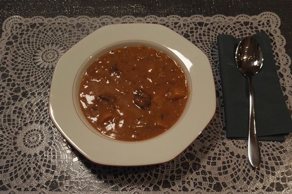 Gulaschsuppe nach Andrés Art