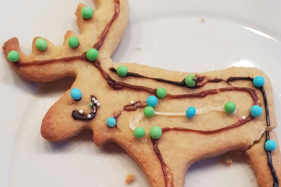 Plätzchen mit Zimt und Honig zum Ausstechen