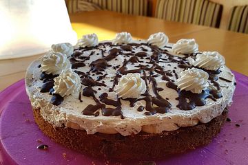 Schoko Bananen Stracciatella Torte Von Corona Dorada Chefkoch