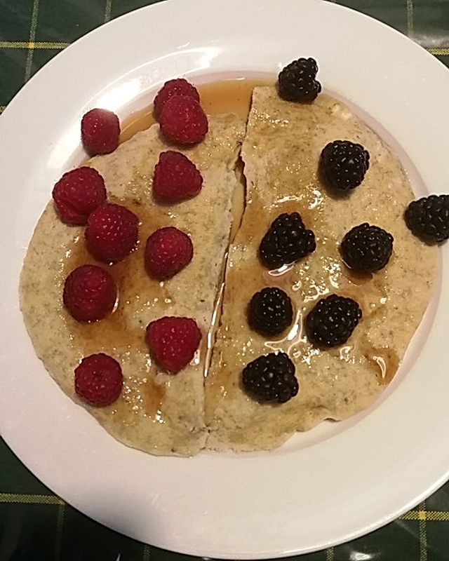 Mikrowellen Pancakes ohne Mehl