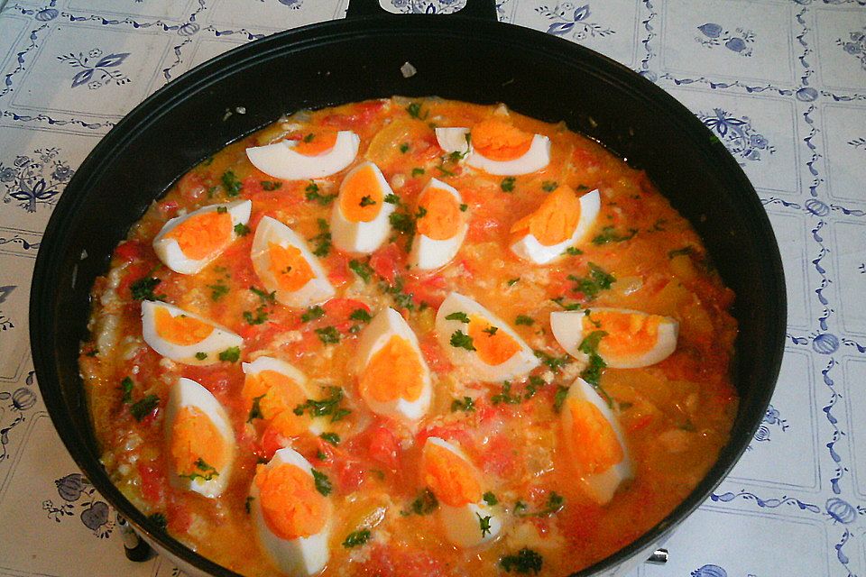 Eier-Ragout